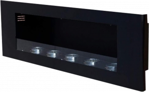 Gel y Etanol Chimenea Modelo Daniel Royal - selección de color (Negro)