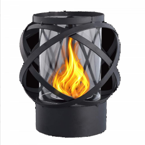 HY DESIGN 24cm Biochimenea de sobremesa